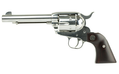 Ruger Vaquero 5108 357 Magnum 5.50 inch 6rd High Gloss Stainless Hardwood Grip