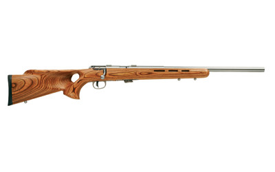 Savage Mark Ii Btvs 22 Long Rifle 21 inch 5 round Brown Wood Laminate Stainless