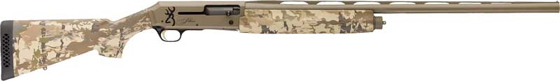 Browning, Silver Field, 12 Gauge, 26 inch, 4+1, Flat Dark Earth Receiver, Auric Camo Stock