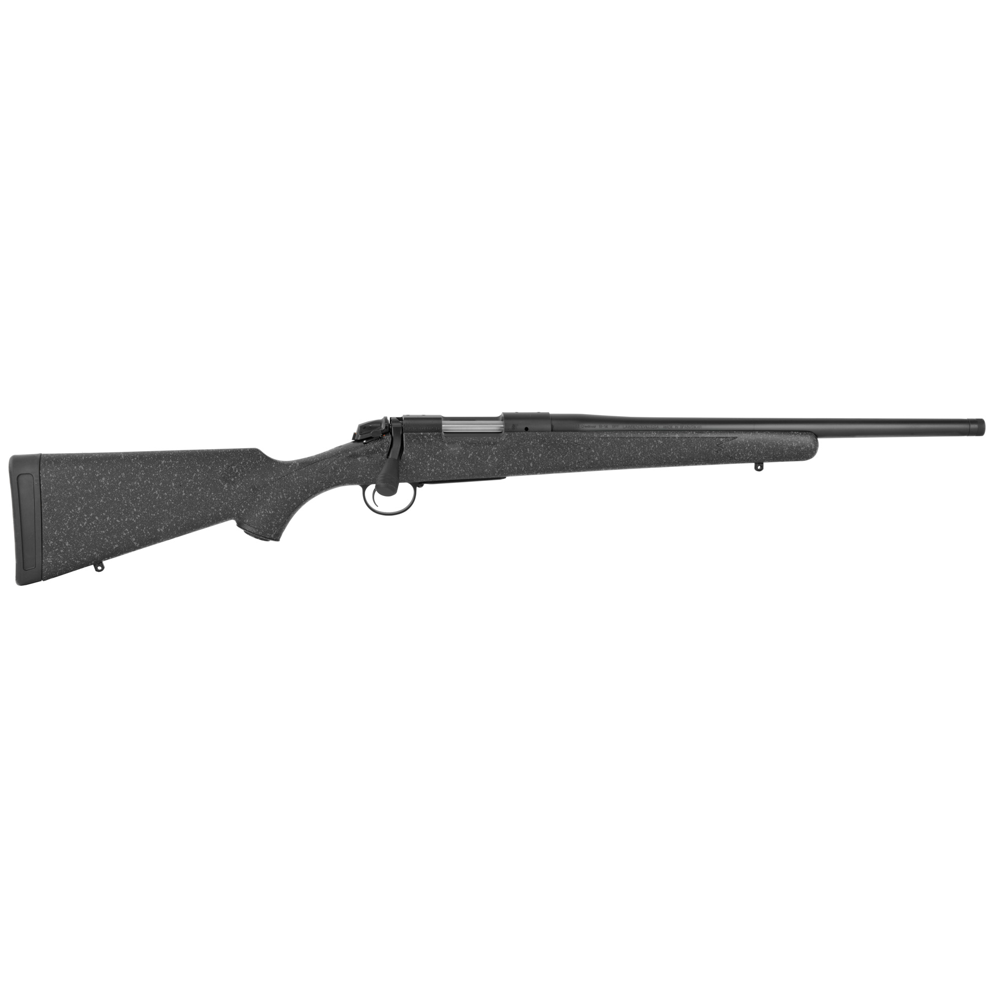 Bergara Rifles B14S511C B-14 Ridge SP 308 Win 4+1 18" Graphite Black Cerakote Barrel, Graphite Black Cerakote Steel Receiver, Gray Speckled Black Fixed American Style Stock