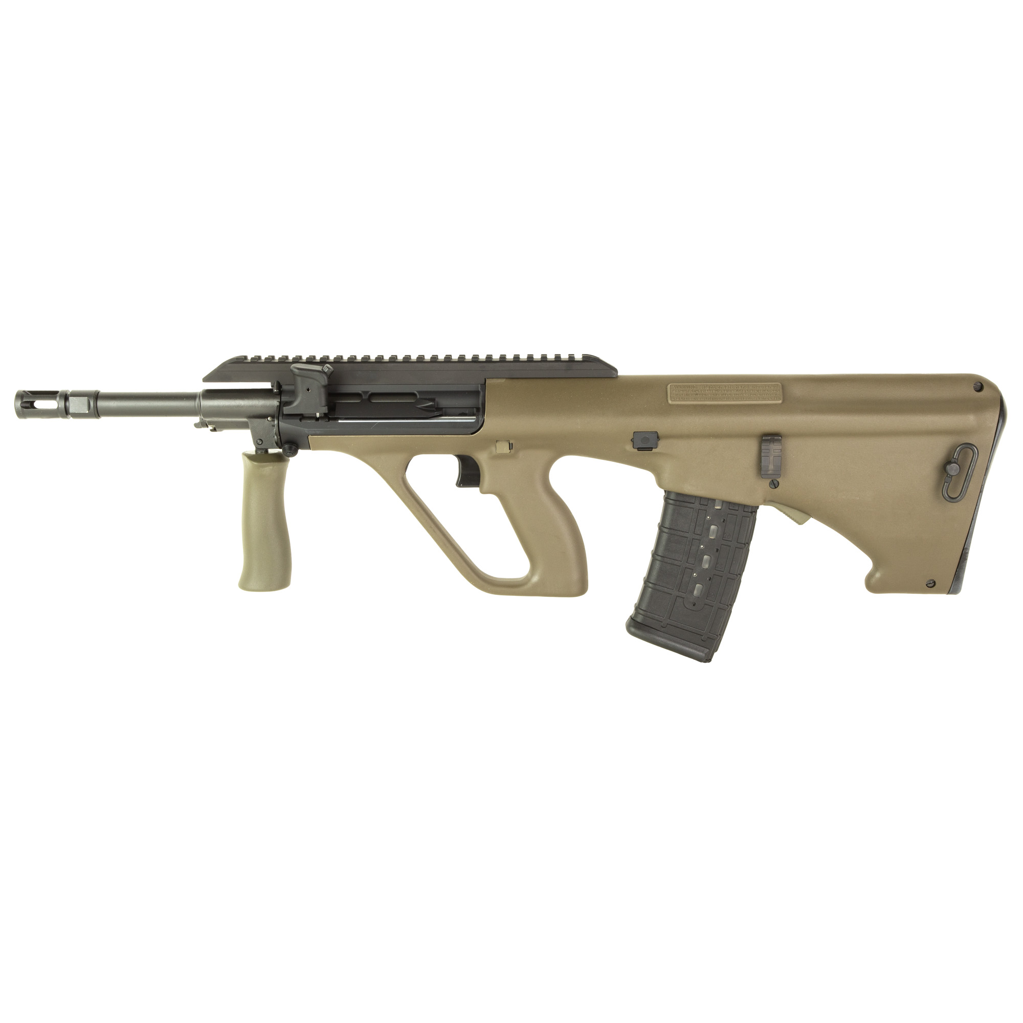 Steyr Arms AUGM2GRNEXT AUG A3 M2 5.56x45mm 6" OD Green Synthetic Bullpup Stock Waffle Mag