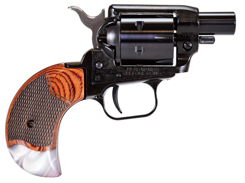 Heritage Barkeep Boot 22 Long Rifle 1.68 inches 6 rounds Oxide Rosewood Pearl