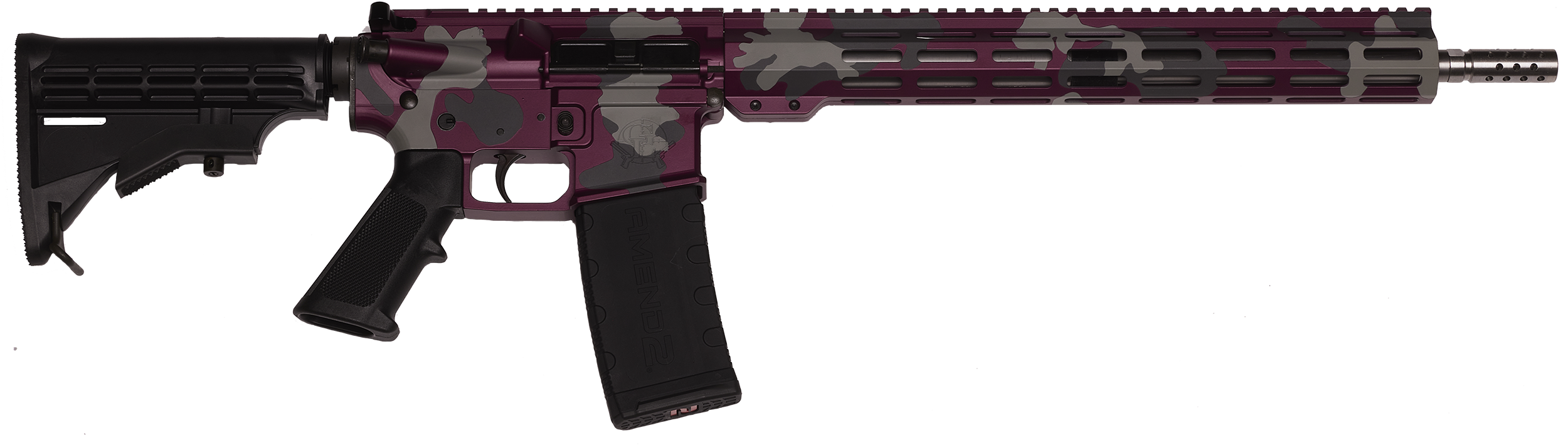 Great Lakes Firearms GL15223SSMMAN AR-15 5.56x45mm NATO 16" 30rd Manhattan Camo
