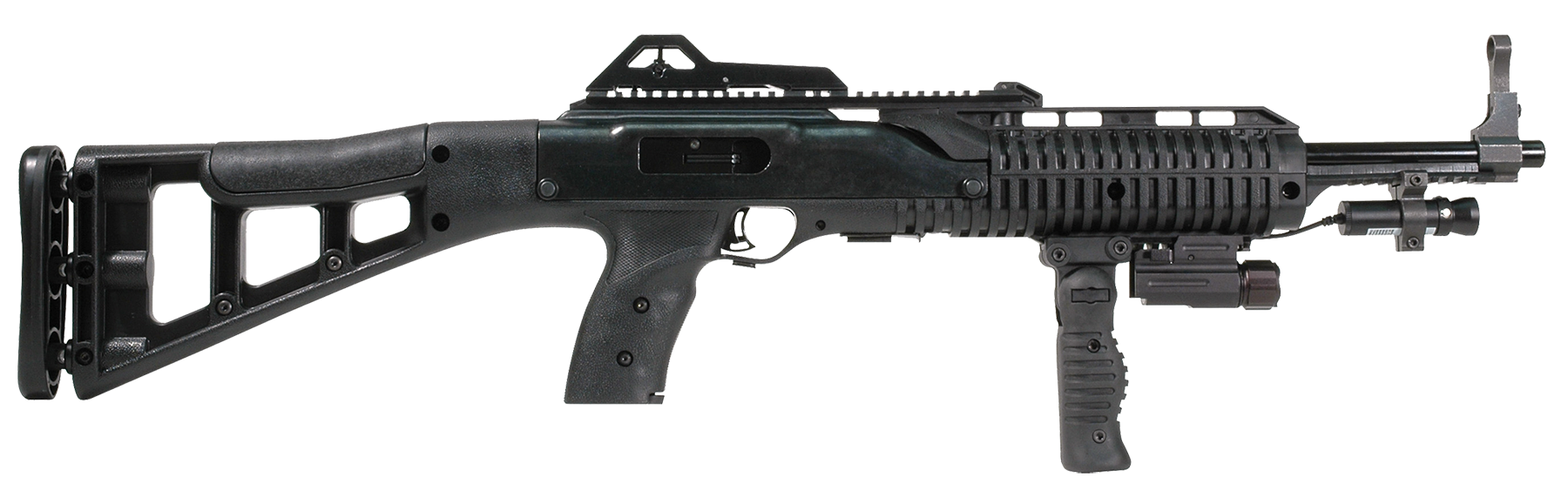 Hi-Point 995TS 9mm Luger 16.5" 10 Rounds All Weather Molded Stock Forward Folding Grip