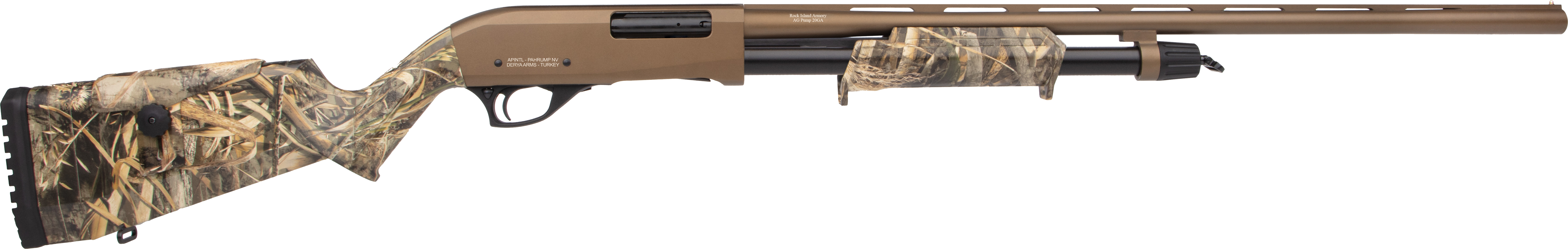 Armscor All Generations 410 Bore, 26in. Barrel, 5rd, Realtree Max-5 Camo Stock & Forend - Bronze (PA410H26MAXP)