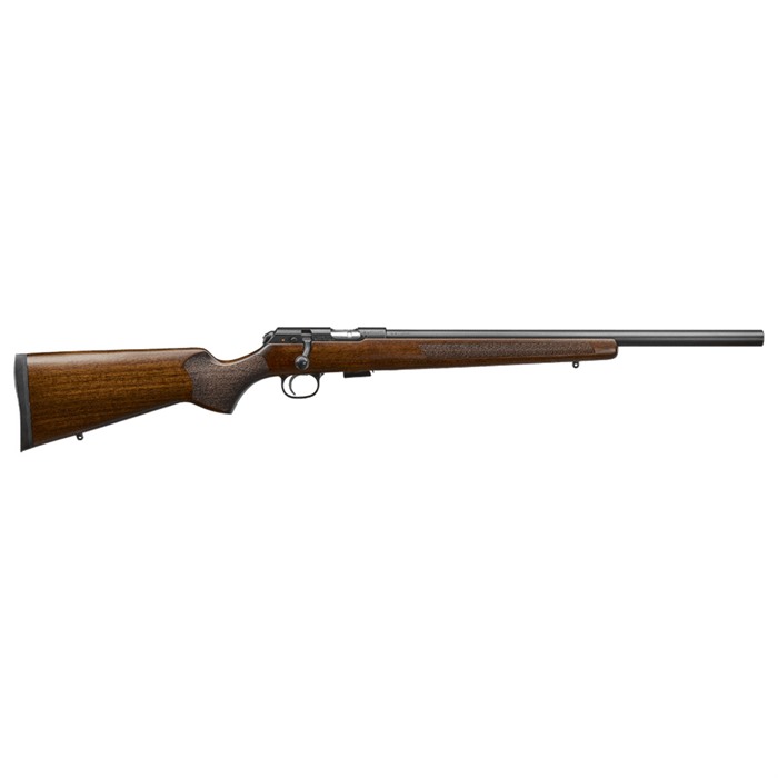 CZ 457 Varmint 22 Winchester Magnum Rimfire 20.5 in 5rd Nitride Steel Receiver Turkish Walnut