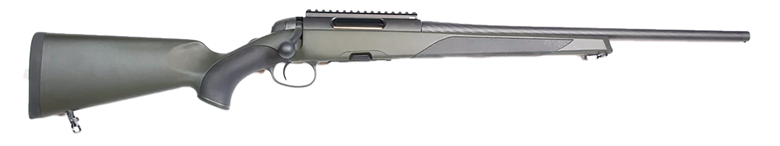 Steyr Arms 6607355011120A Pro Hunter III SX 308 Win 4+1 22" Threaded Spiral Fluted, Black Mannox Barrel/Rec, OD Green Synthetic Stock with Polymer Inlays, Sling Swivels, Optics Mount