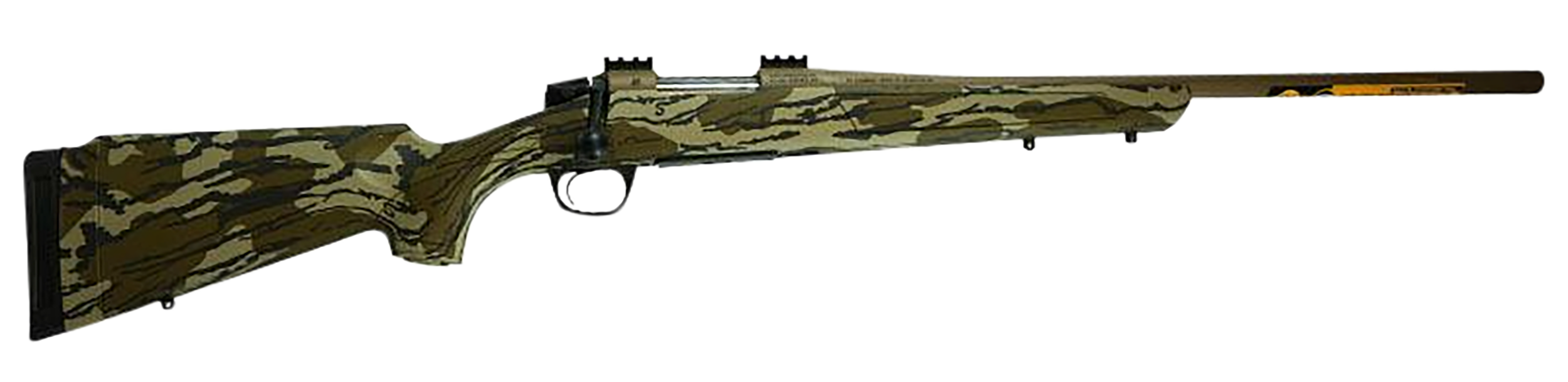 CVA CR6951C Cascade  6.5 Creedmoor 4+1 22" Carbon Steel Barrel, Drilled & Tapped Receiver, Bottomland Synthetic Stock