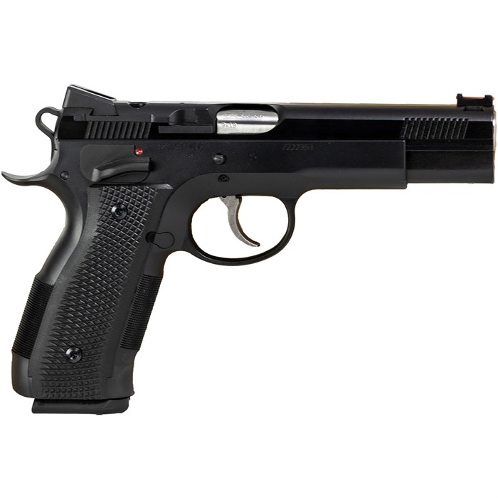 CZ A01 Sd 9mm Luger 4.93in Barrel 19 Rounds Blued Finish Optic Ready