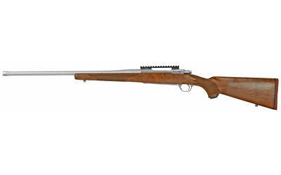 Ruger Hawkeye Hunter 30-06 Springfield 22 in 4 Round Satin Stainless Walnut