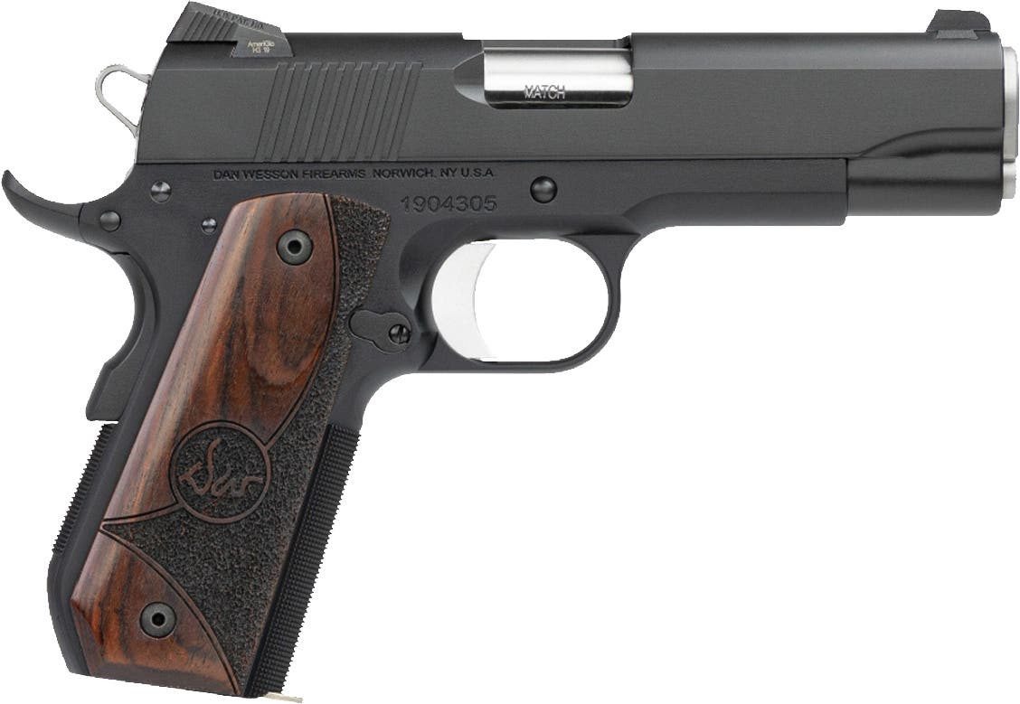 Dan Wesson Guardian Pistol - Black | .45ACP | 4.25" Barrel | 8rd | Wood Grips