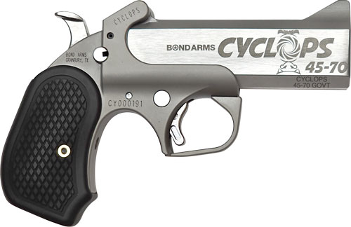 Bond Arms Cyclops 45-70 Government, 4.25in. Barrel, 2rd - Stainless (BACYP)