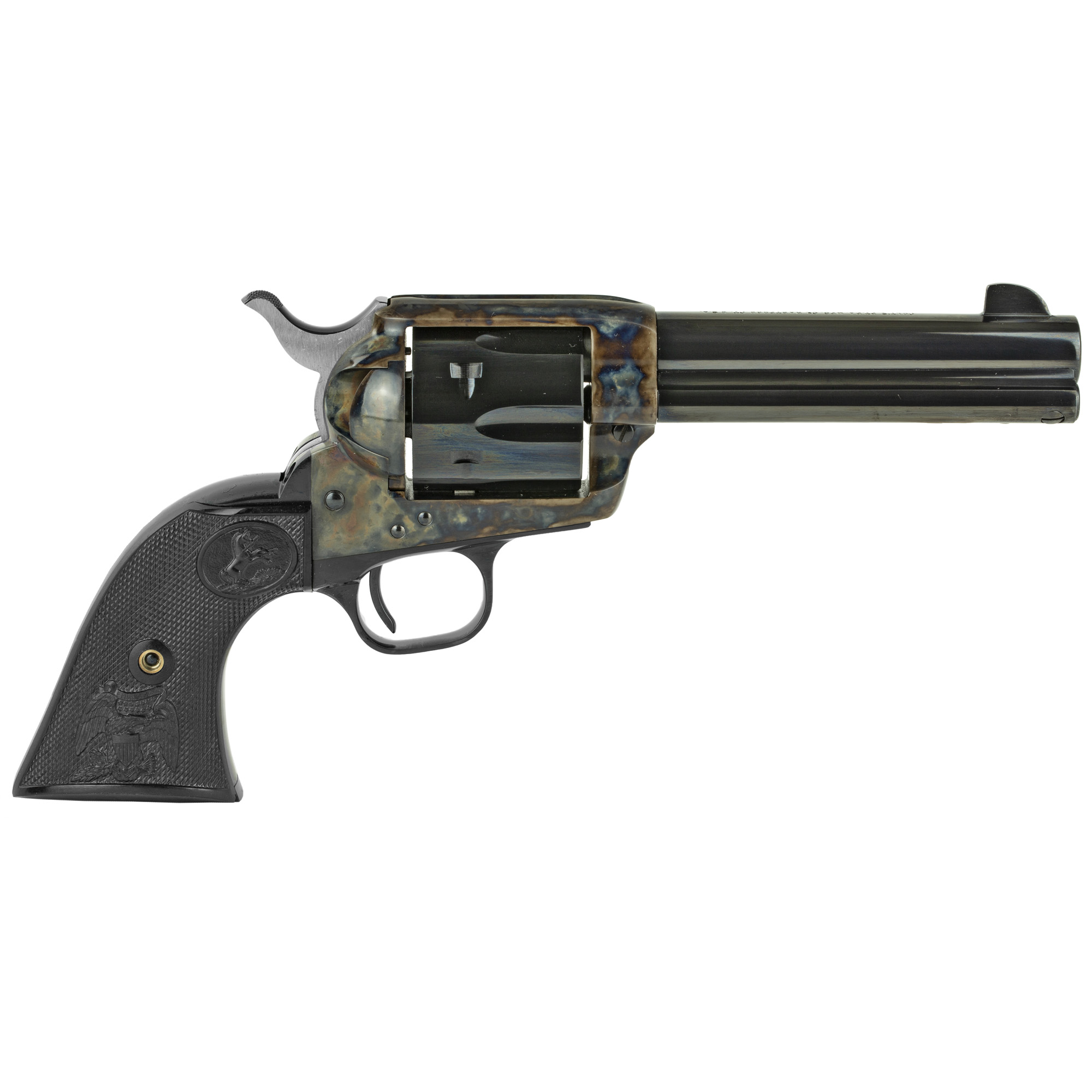 Colt Single Action Army .45 Colt 4.75 inch 6 round Color Case Hardened Blued