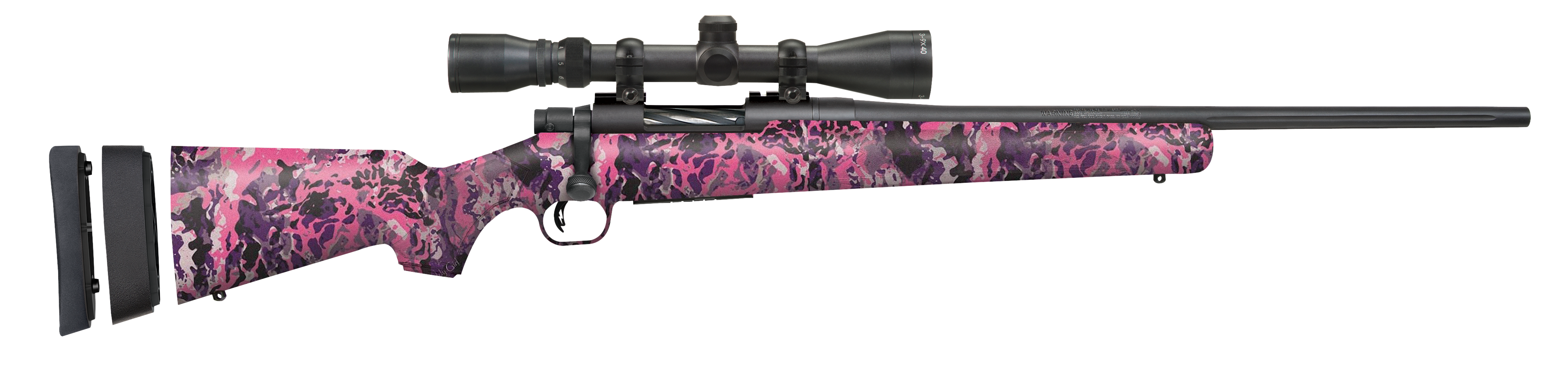 Mossberg Patriot Youth Super Bantam 6.5 Creedmoor 20 Inch 5 Rounds Muddy Girl Wild