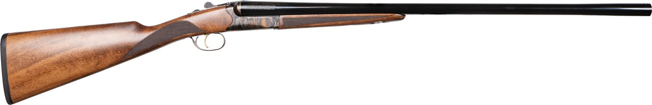Gforce Arms SxS 12GA, 28in. Barrel, 2rd, Wood Stock & Forend - Brown (GFXSX1228FCC)