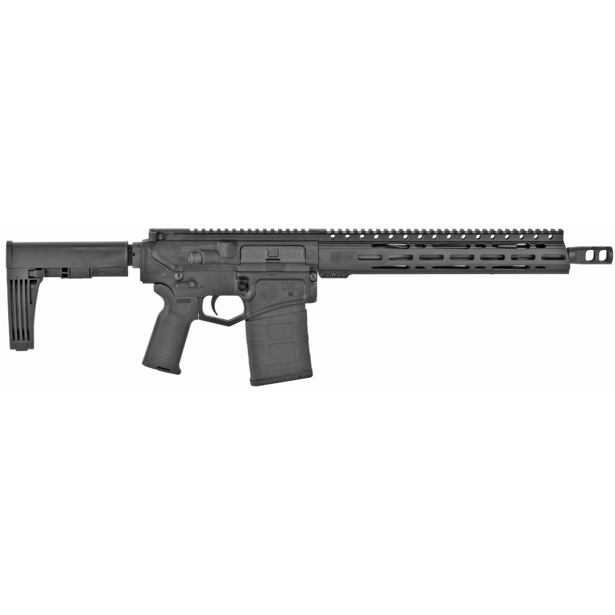Diamondback Db10 .308 Winchester 13.5 inch 20 Round Black Gold