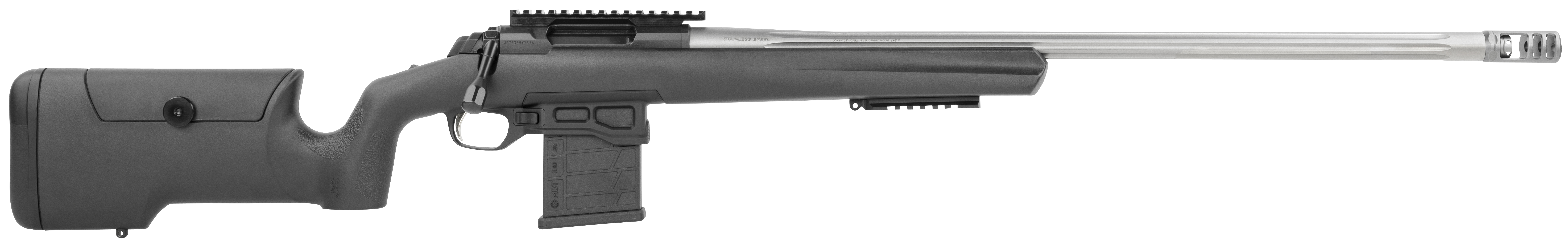 Browning X-Bolt Target Max 6.5 Creedmoor 26in 10 Rounds Satin Gray Bull Fluted