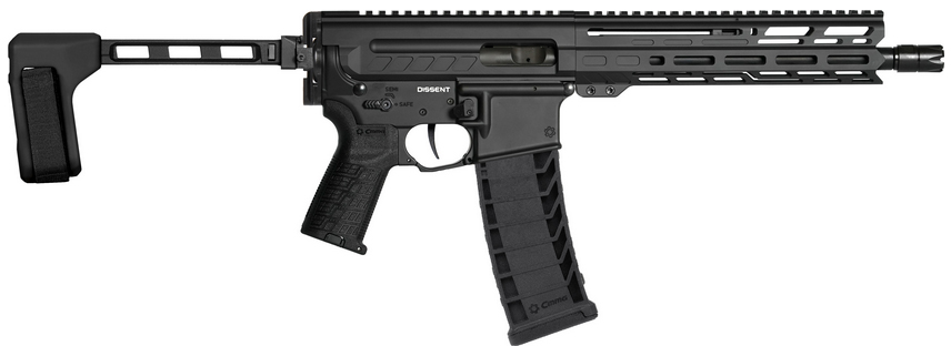 CMMG Dissent Mk4 9mm 10.5 Armor Black