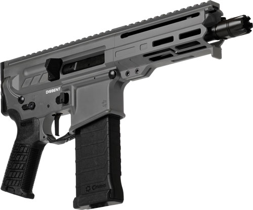 CMMG Dissent 5.7x28mm 6.5" 32 Tungsten Gray Cerakote