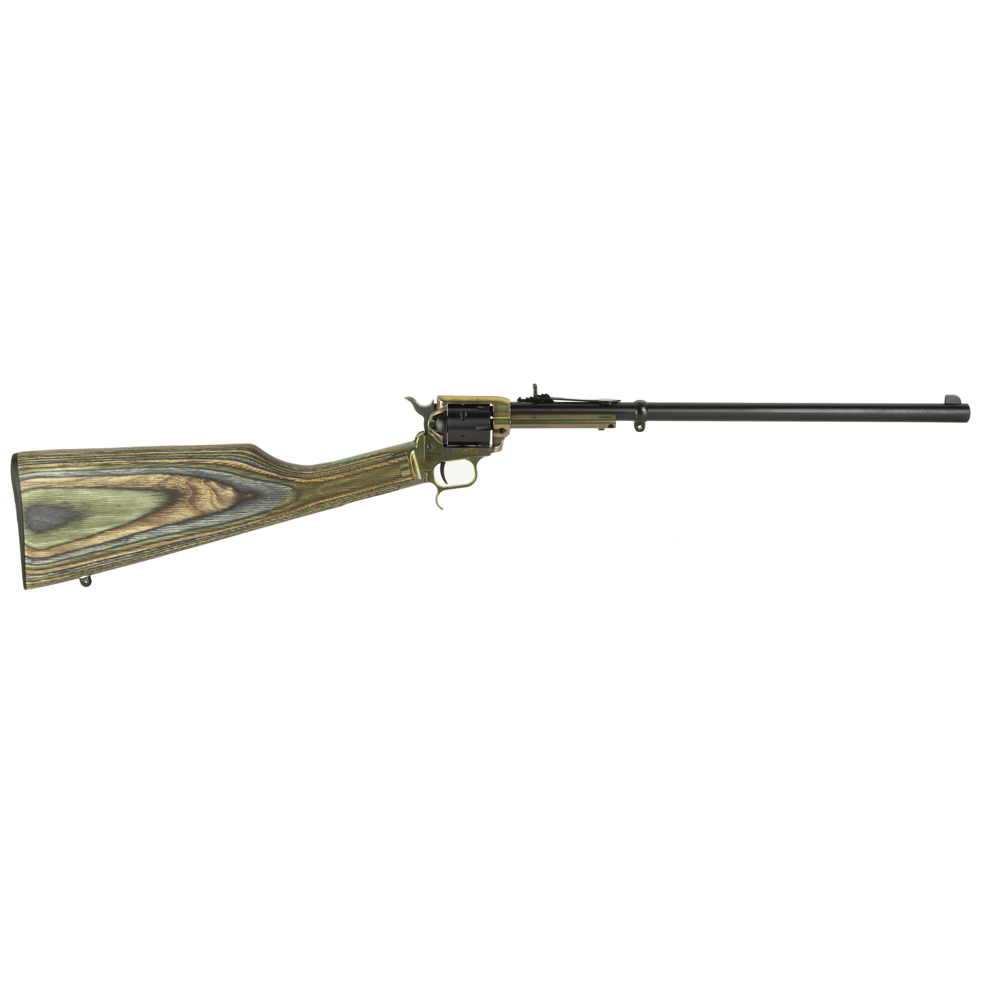 Heritage Rough Rider Rancher 22 Long Rifle 16 inch 6 Round Camo Laminate