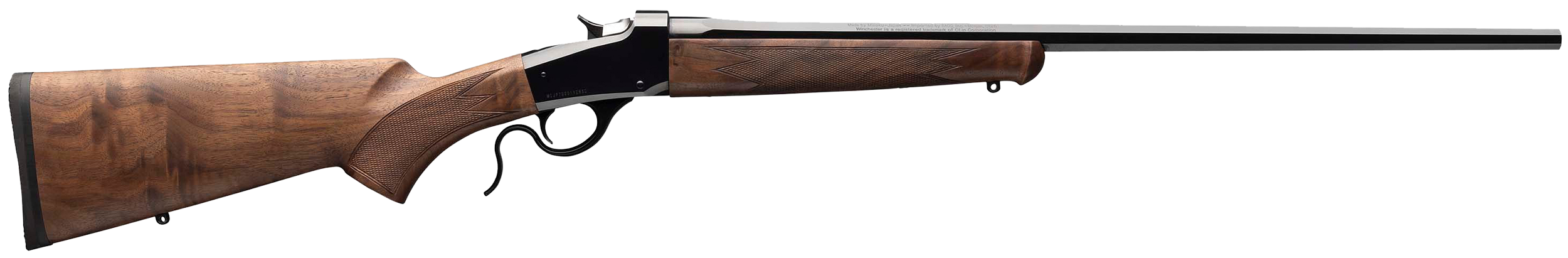 Winchester Model 1885 Low Wall Hunter 223 Remington 24" Octagon Barrel Polished Blued