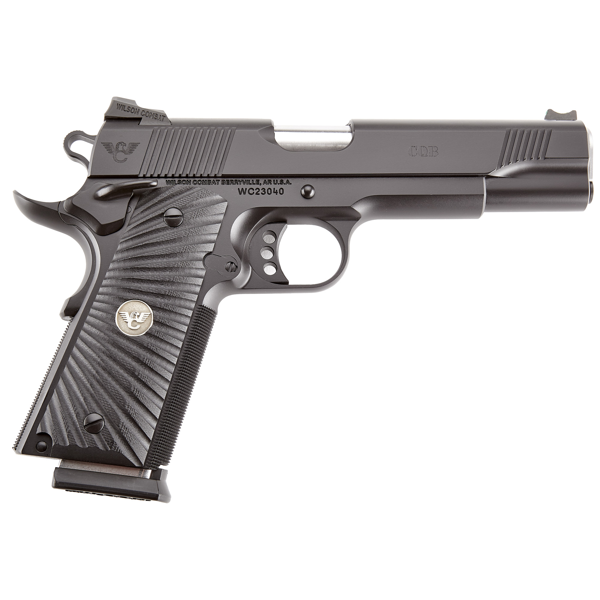 Wilson Combat CQBFS9A 1911 9mm Luger 5 Inch 10 Rounds Armor Tuff Semi-Automatic