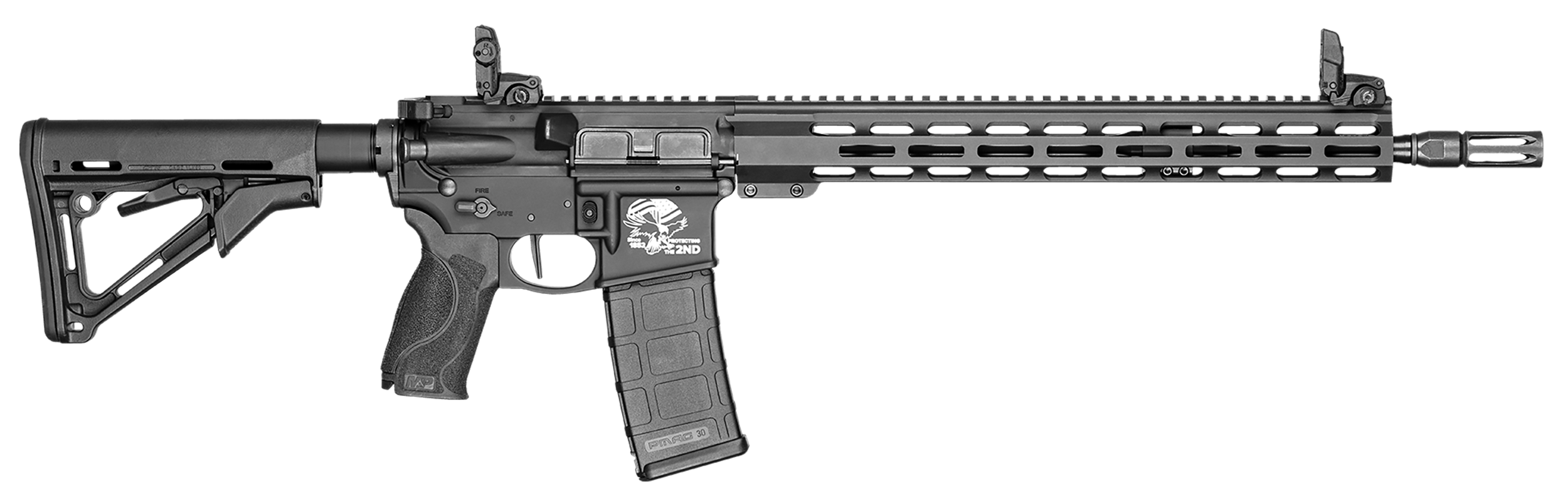 Smith & Wesson M&P15T II 5.56 NATO 16in 30rd Matte Engraved