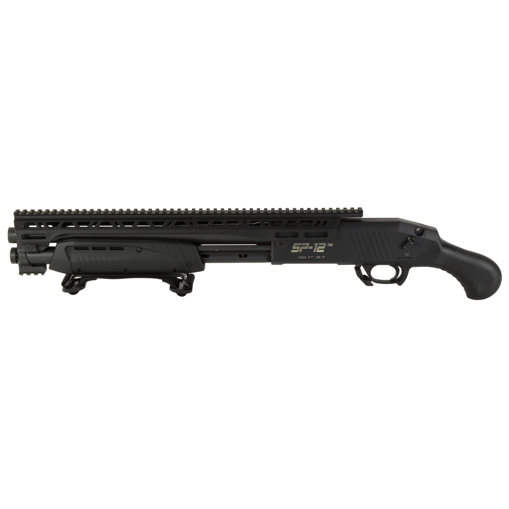 Standard Manufacturing SP12  Compact, 12GA, 14.5in. Barrel, 5rd, Bird's head grip - Black (SP12-COMPACT)