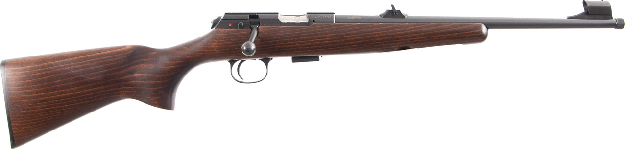 CZ 457 Scout 22 Long Rifle 16.5 inch 1rd Beechwood Blued