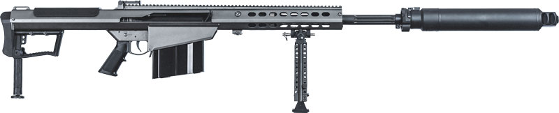 Barrett M107A1 50 BMG 29 inch 10 Rounds Tungsten Gray Cerakote