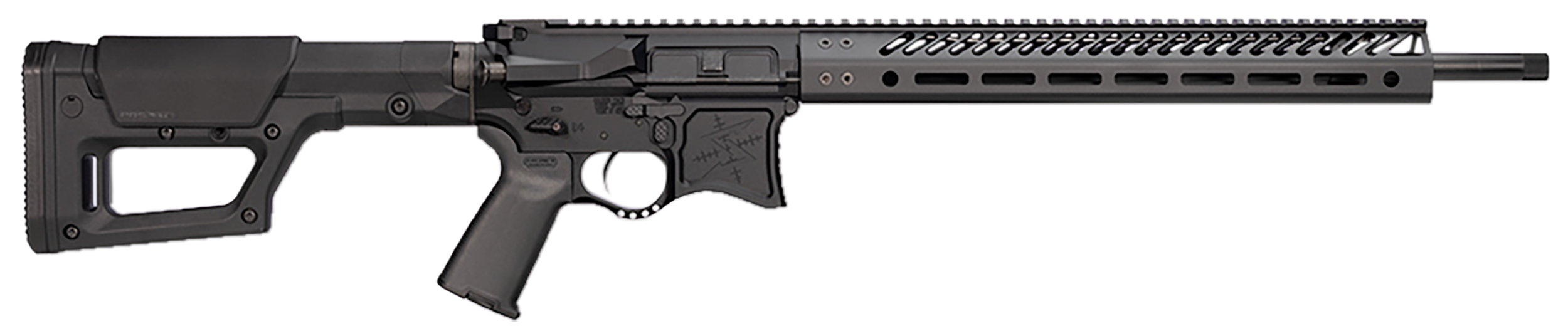 Seekins Precision 0011300117BLK DMR  6mm ARC 30+1 18" Stainless Barrel, Black Rec, 10X-Ray Stock, Magpul Grip, Timney Trigger, Ambi Controls