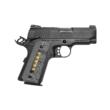 EAA GIRSAN 390036 MC1911 SC Ultimate Compact Frame 9mm Luger 7+1, 3.40" Black Steel Barrel, Optic Ready/Serrated Steel Slide & Frame w/Beavertail, G10 w/Window Grip, Ambidextrous