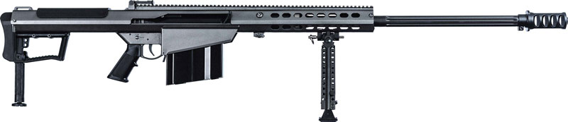 Barrett M107a1 50 BMG 29in 10 Rounds Cerakote Finish Sorbothane Recoil Pad