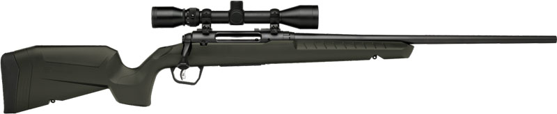 Savage Axis 2 XP Rifle 22-250 Remington 22 in 4 Rounds Green