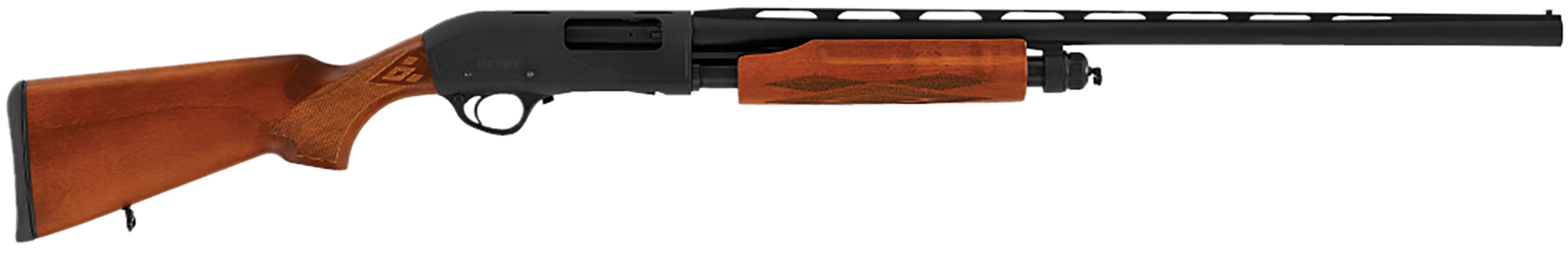 Escort WS 20GA, 28in. Barrel, 4rd, Wood Stock & Forend - Black (HEWS202805W2)