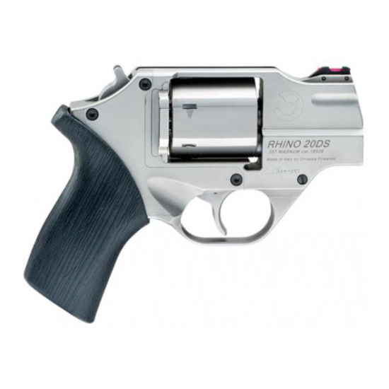 CHIAPPA FIREARMS White Rhino 200ds, 357 Magnum, 2in. Barrel, 6rd - Nickel (CF CF340218)