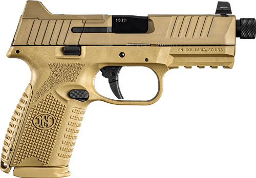 FN 509 Tactical 9mm Luger 4.5in 10 Rounds Flat Dark Earth Optic Ready