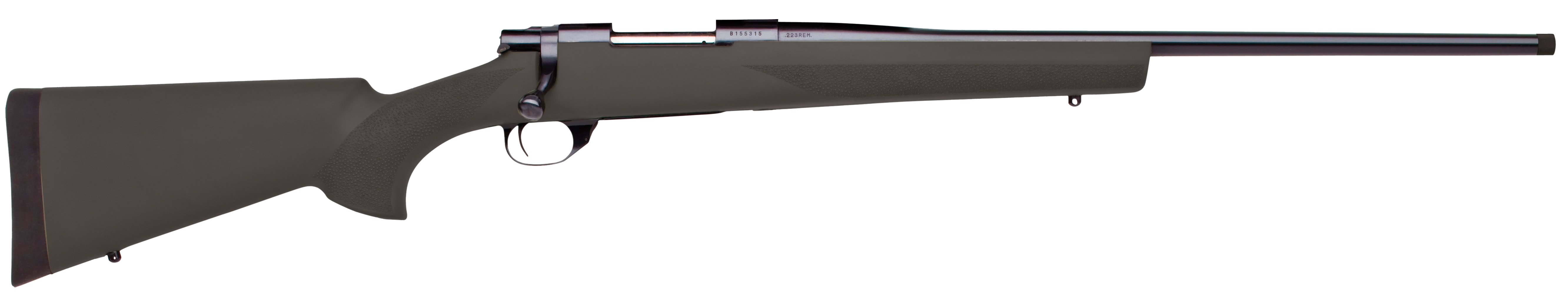 Howa HGR72502 M1500 Hogue 6.5 Creedmoor 5+1 24" Threaded Heavy Barrel, Blued Barrel/Rec, Black Fixed Hogue Pillar-Bedded Overmolded Stock
