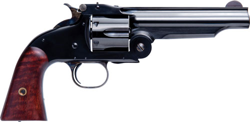 Cimarron No.3 American 44-40 Winchester 5 inch 6 Rounds Blued Wood Grips