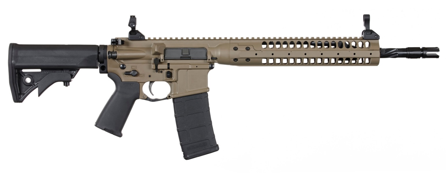 LWRC Icr5ck14pspr Individual Carbine 5.56x45mm NATO 14.7in 30rd Flat Dark Earth