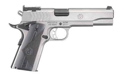 Ruger Sr1911 Target 9mm Luger 5 inch 10 rounds Stainless Nitride Right Hand