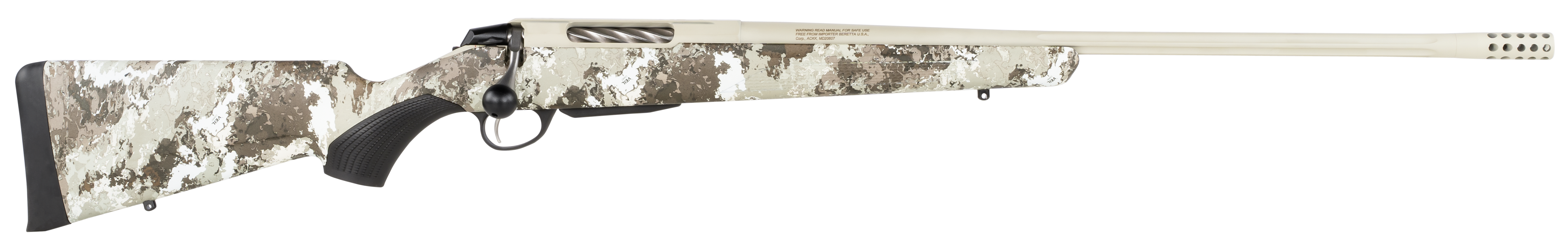 Tikka T3x Lite 300 Winchester Short Magnum 24.3 in 3 Rounds Stainless Fluted Threaded Veil Alpine Synthetic