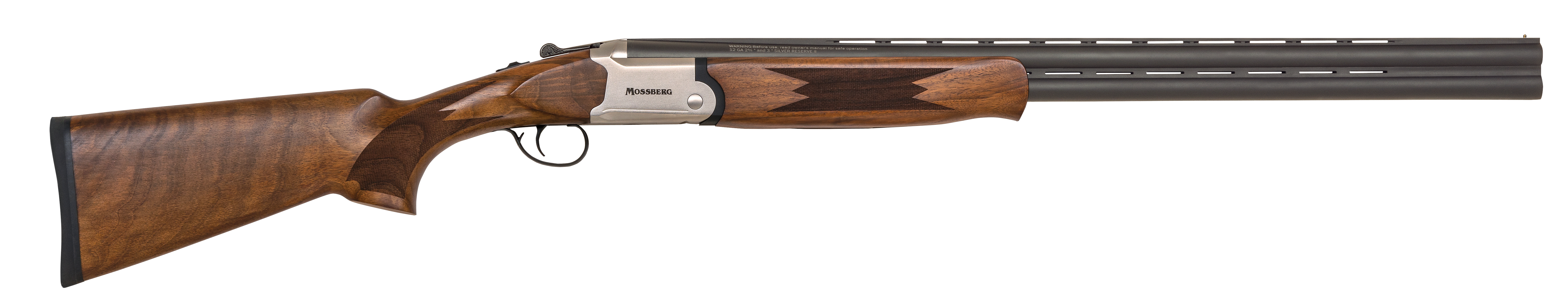 Mossberg Silver Reserve Field 12 Gauge 28 Inch 2 Rounds Wood Stock & Forend