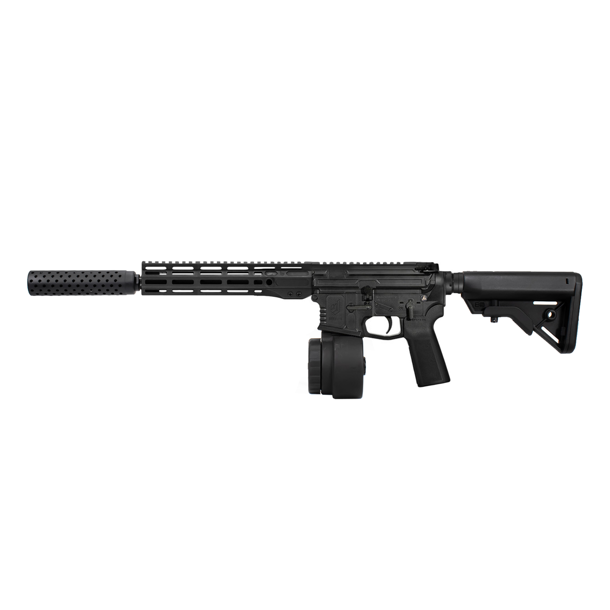 Warrior Systems WSM15 5.56mm NATO 16 Inch 50 Round Drum Rifle