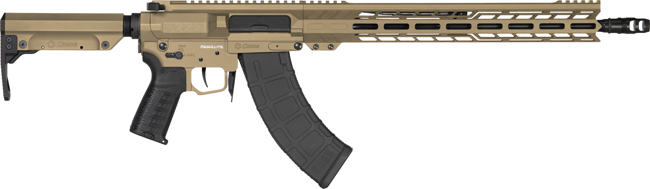 CMMG Resolute MK47 7.62x39mm 16.1" 30 Rounds Coyote Tan Cerakote