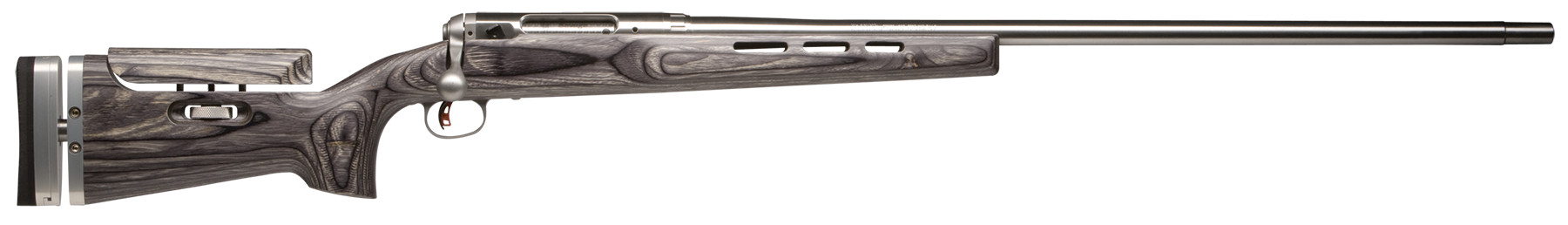 Savage 12 Palma 308 Winchester 30 Inch 1 Round Stainless Steel Gray Adjustable Stock