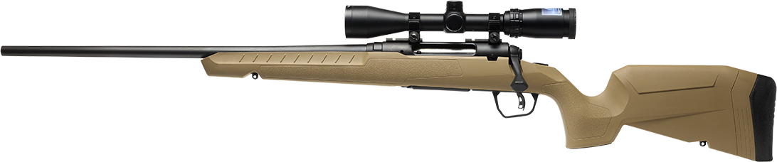 Savage Axis 2 XP 350 Legend 18 inch 4 Round Flat Dark Earth