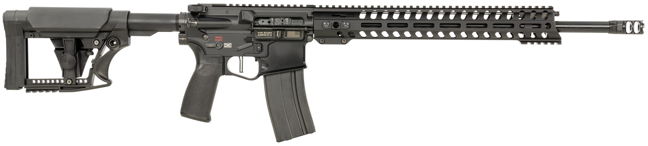 Patriot Ordnance Factory Renegade DI 6mm ARC 18.5in 30rd Nitride Finish