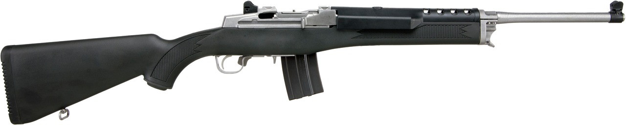 Ruger Mini-14 Ranch 5.56x45mm Nato 18.5 inch 20+1 Matte Stainless Synthetic