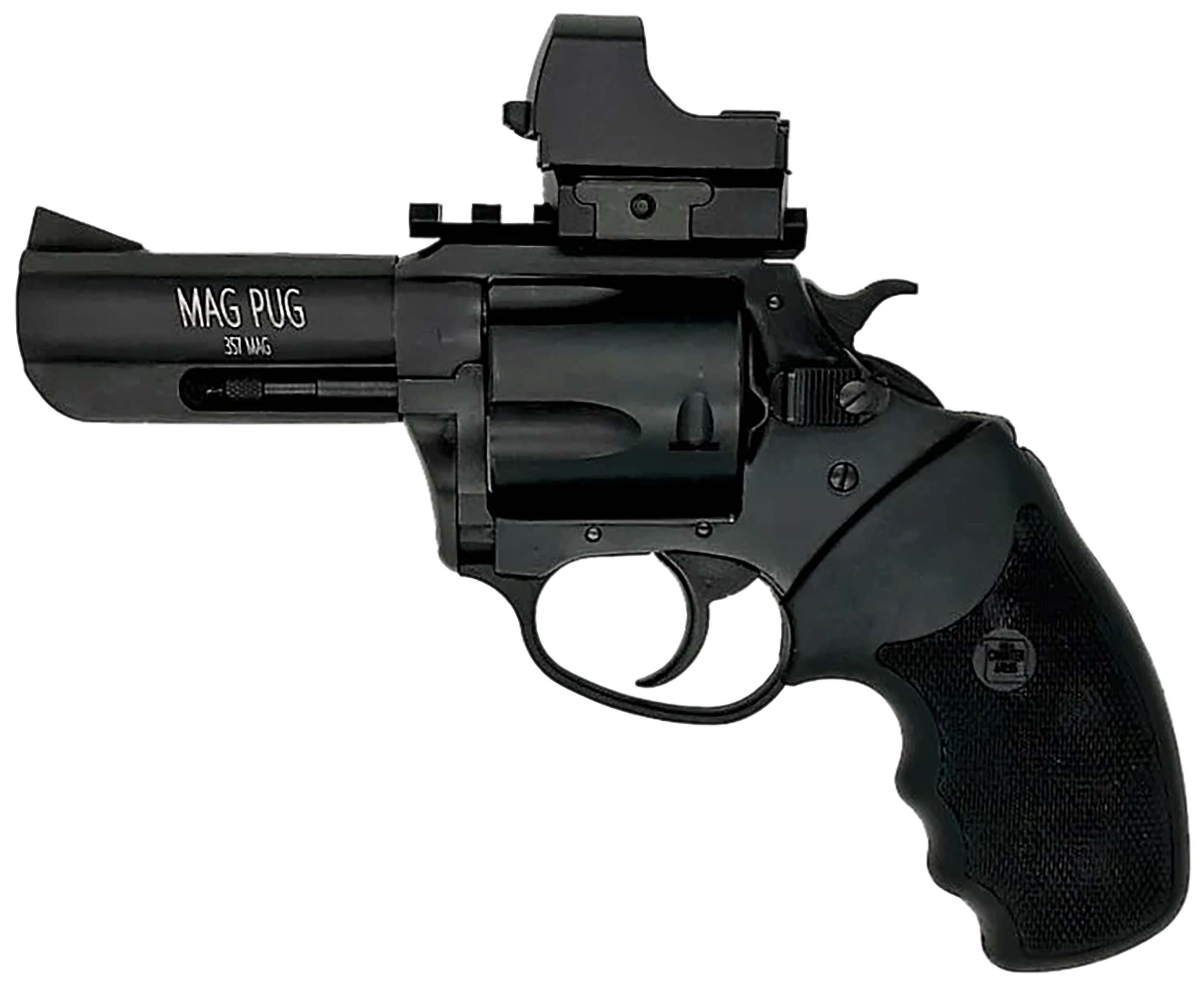 Charter Arms Mag Pug 357 Magnum 3 Inch 5 Rounds Passivate Steel Revolver